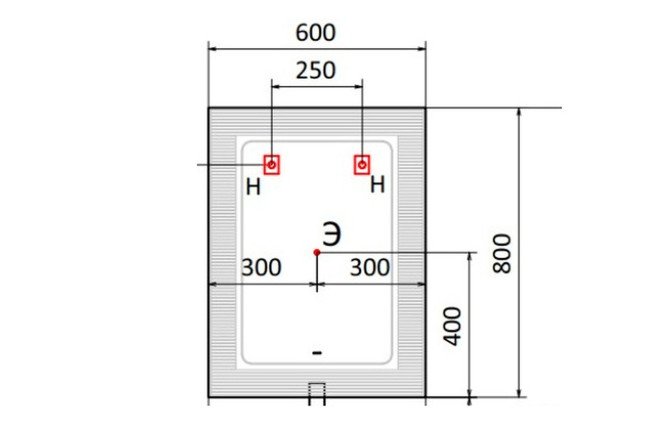 Зеркало Karat 80512845 от магазина ЛесКонПром.ру