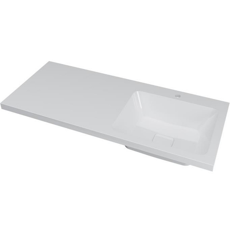 Раковина Dreja Wing 120 100120R на стиральную машину Белая от магазина ЛесКонПром.ру