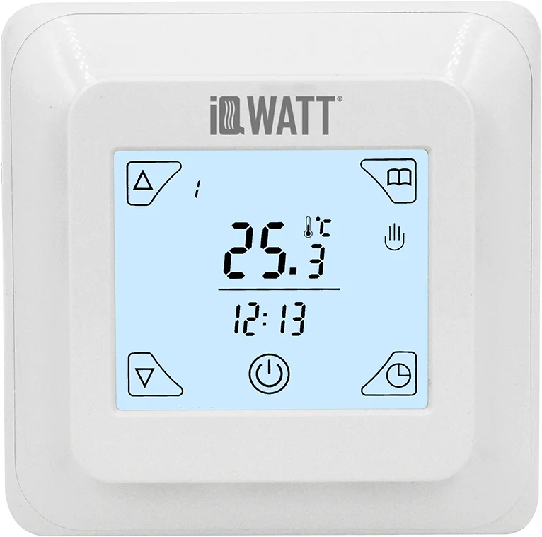 Терморегулятор IQ Watt Thermostat TS белый от магазина ЛесКонПром.ру