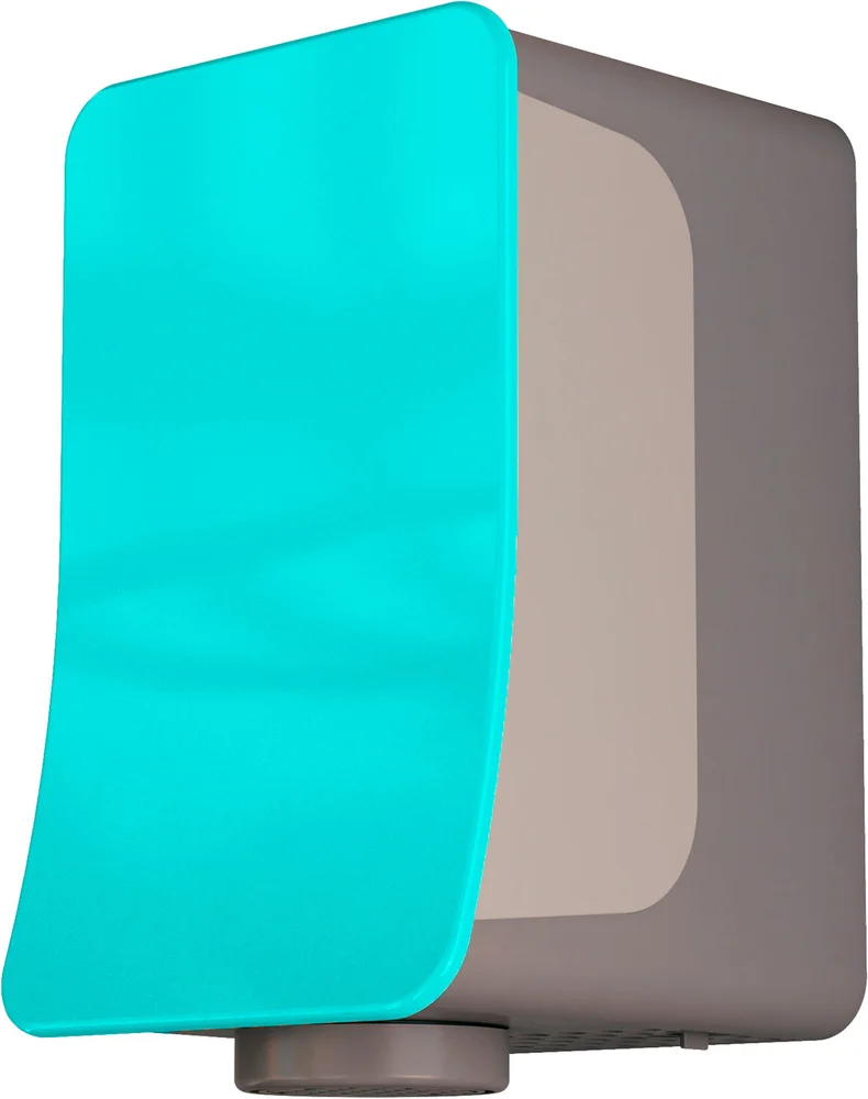 Сушилка для рук Nofer Fusion 01871.TQ голубая от магазина ЛесКонПром.ру