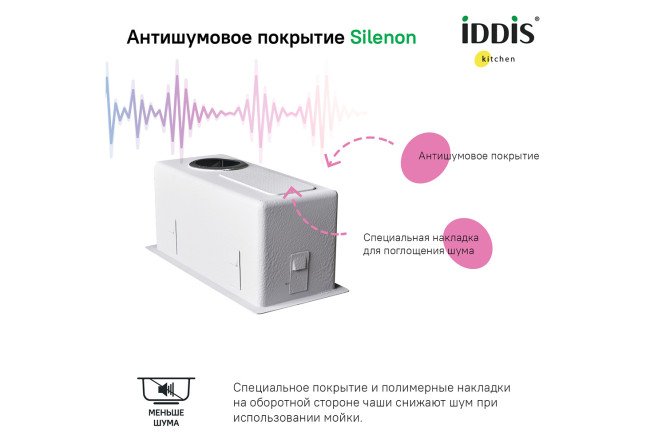 Мойка врезная IDDIS Edifice 80550586 от магазина ЛесКонПром.ру