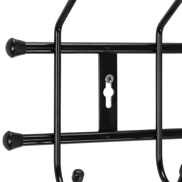 Вешалка настенная Ника ВН3 28,5х6,7х18 см черная от магазина ЛесКонПром.ру