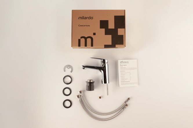 Смеситель для умывальника MILARDO Niagara 80534166 от магазина ЛесКонПром.ру