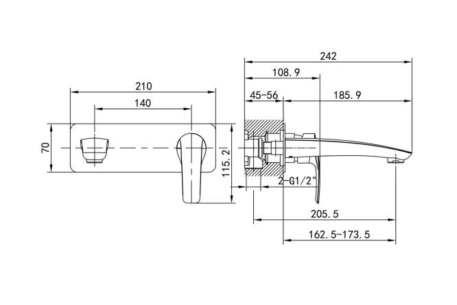 Смеситель для умывальника IDDIS Ray 80544240 от магазина ЛесКонПром.ру