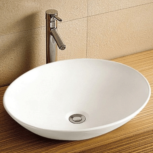 Раковина-чаша WeltWasser Elbach 1025 49 10000003856 Белый глянец от магазина ЛесКонПром.ру