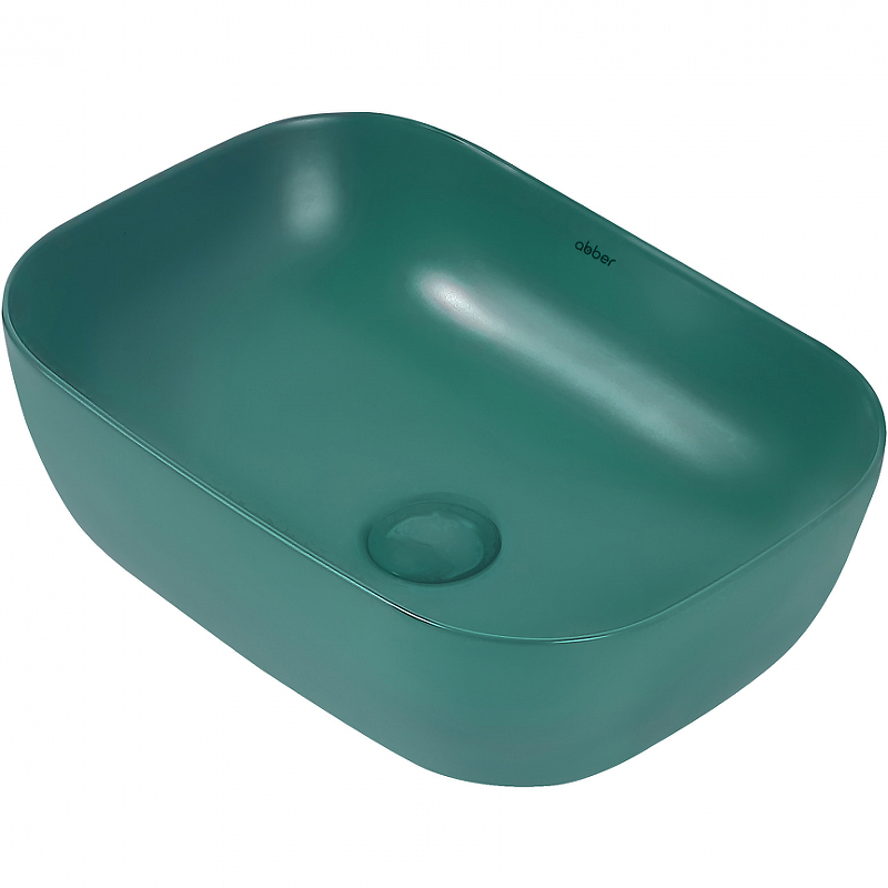 Раковина-чаша Abber Rechteck 46 AC2200MBG Темно-зеленая матовая от магазина ЛесКонПром.ру