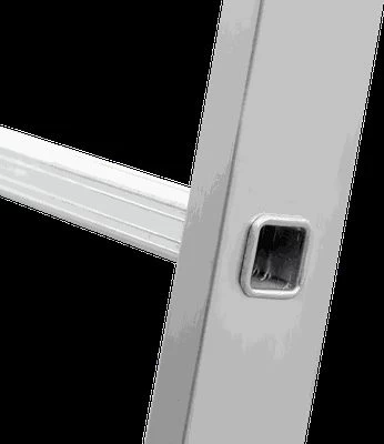 Алюминиевая четырехсекционная лестница-трансформер 400 мм NV1322 НОВАЯ ВЫСОТА 2Х3+2Х4 арт.1322234 от магазина ЛесКонПром.ру