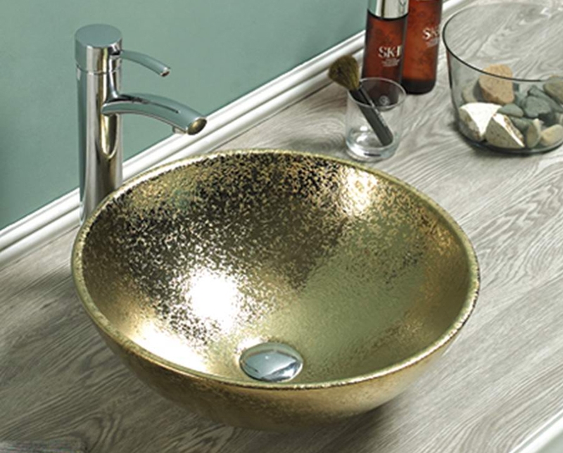 Раковина-чаша CeramaLux 41 7226SJ Золото от магазина ЛесКонПром.ру