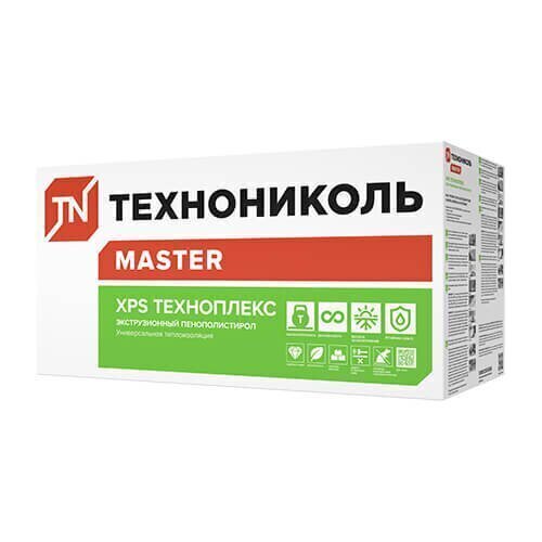 Экструзионный пенополистирол (XPS) ТЕХНОНИКОЛЬ Техноплекс 1180х580х50 мм, L-кромка, 8 шт от магазина ЛесКонПром.ру