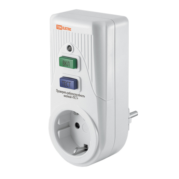 УЗО в розетку 16А TDM от магазина ЛесКонПром.ру
