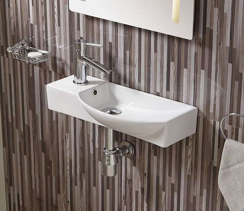 Раковина CeramaLux 50 7947CR Белая от магазина ЛесКонПром.ру