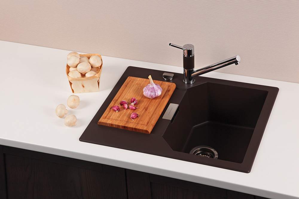 Кухонная мойка MANHATTAN 40D CRISTALITE 700572 SCHOCK от магазина ЛесКонПром.ру