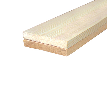 Строганная доска хвоя 20х120х2500 мм от магазина ЛесКонПром.ру