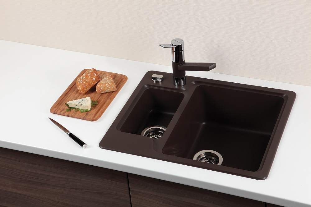 Кухонная мойка CAMBRIDGE 60 CRISTALITE 700716 SCHOCK от магазина ЛесКонПром.ру