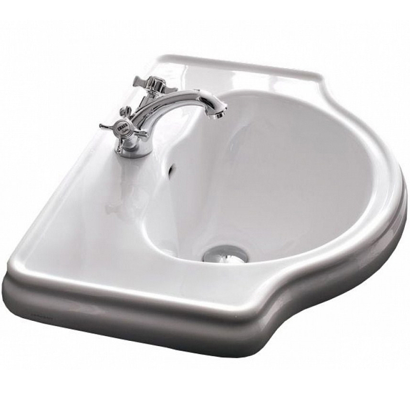 Раковина Kerasan Retro 62 103001*1 Белая от магазина ЛесКонПром.ру