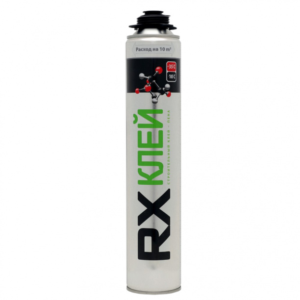 Клей-пена монтажная профессиональная RX 750 мл от магазина ЛесКонПром.ру