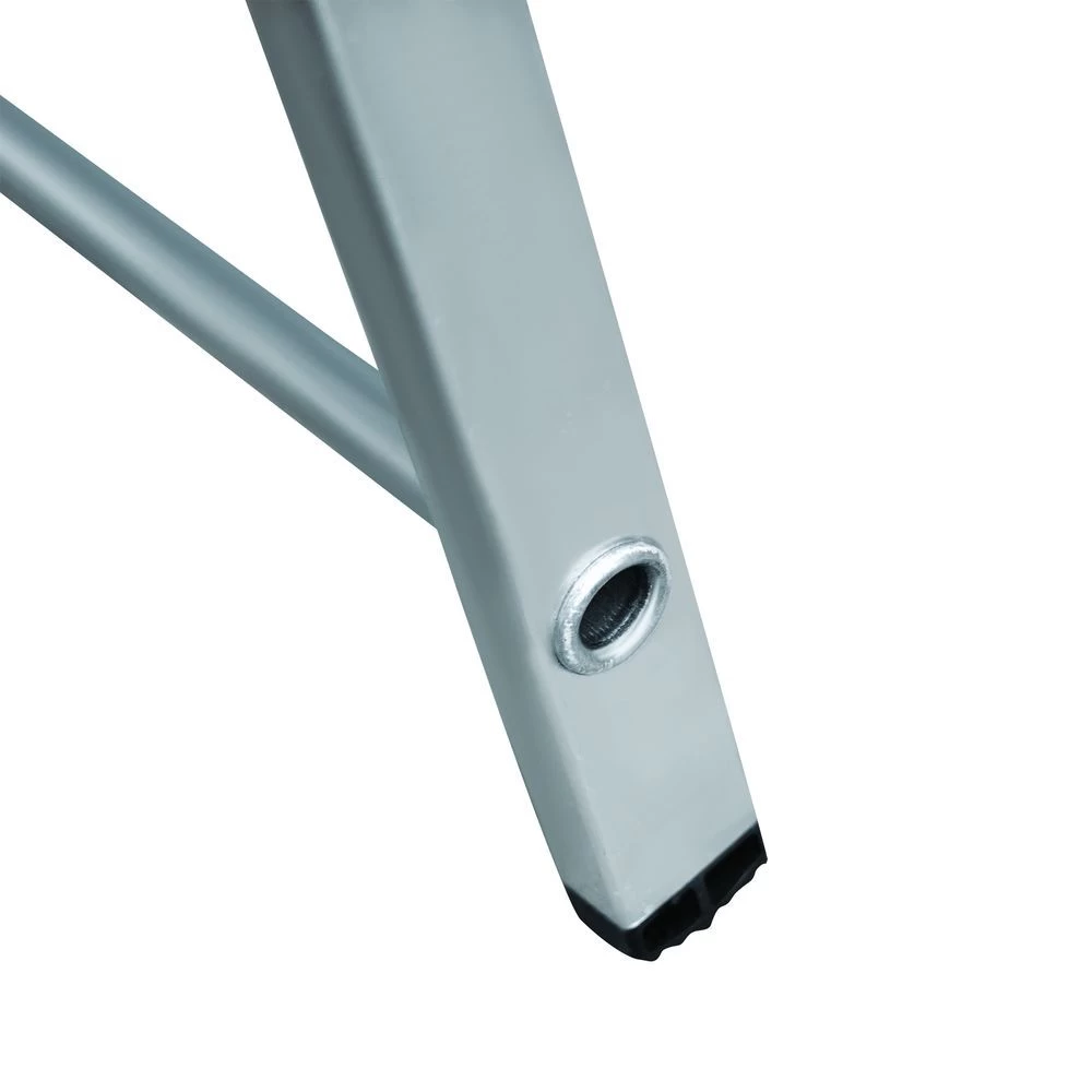 Стремянка алюминиевая с широкой ступенью и органайзером Новая Высота 8 ступеней (арт. 1118108) от магазина ЛесКонПром.ру