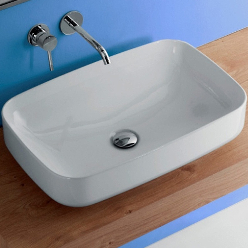 Раковина-чаша Kerasan Tribeca 60 514101 Белая от магазина ЛесКонПром.ру