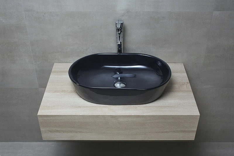 Раковина-чаша beWash Bogen 60 88601006 Черный глянец от магазина ЛесКонПром.ру