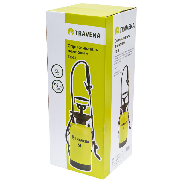 Опрыскиватель TRAVENA помповый 5 л от магазина ЛесКонПром.ру