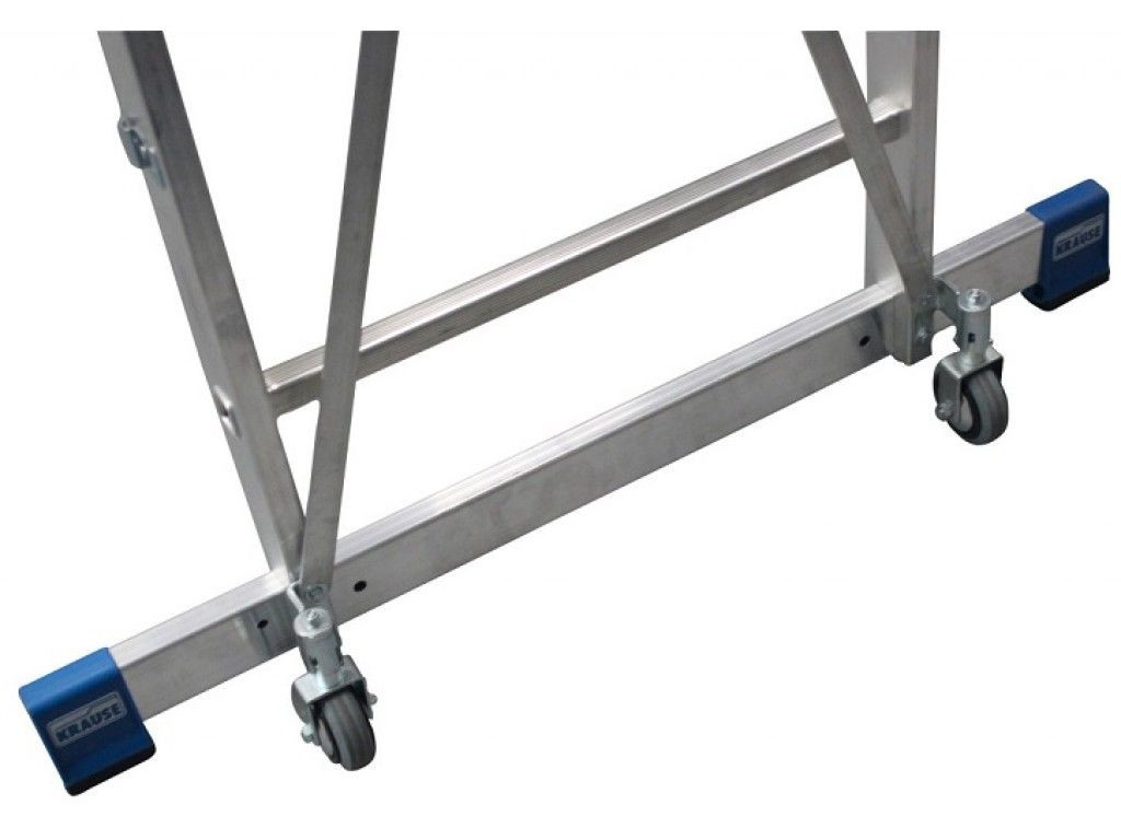 Стремянка алюминиевая Krause Stabilo с траверсой 12 ступеней (арт. 127365) от магазина ЛесКонПром.ру