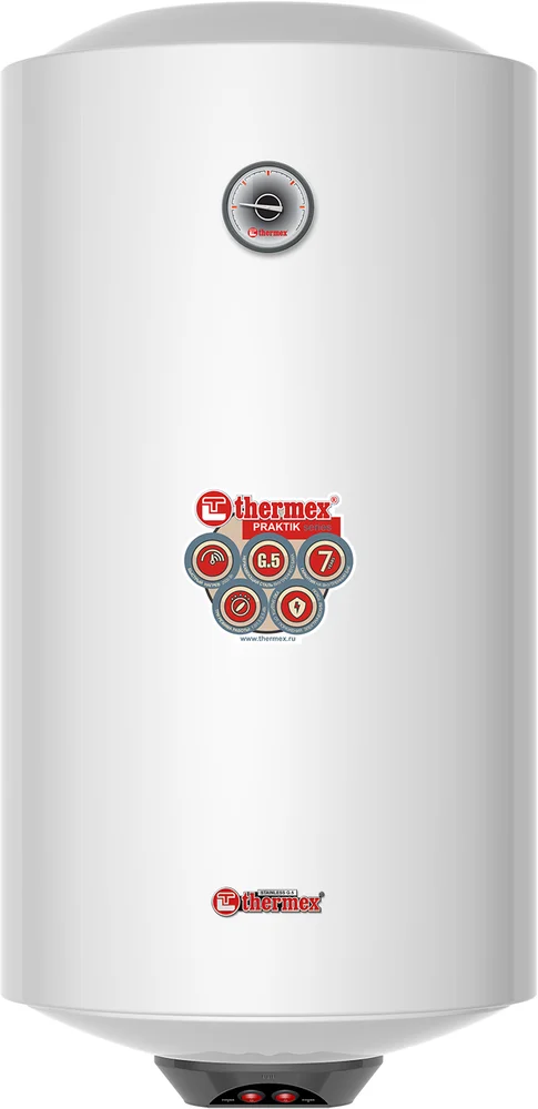 Накопительный водонагреватель Thermex Praktik 100 V электрический от магазина ЛесКонПром.ру