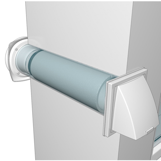 Клапан приточный D125 ERA от магазина ЛесКонПром.ру