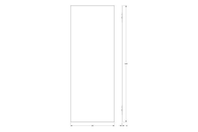 Зеркало с фацетом EVOFORM Standard 80545612 от магазина ЛесКонПром.ру