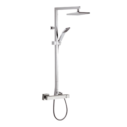 Душевой гарнитур Remer Qubica Q37 Хром от магазина ЛесКонПром.ру