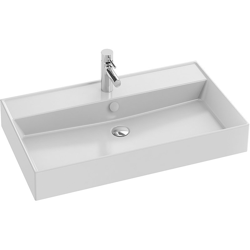 Раковина Jacob Delafon Vivienne 80 EXBI112-00 Белая от магазина ЛесКонПром.ру