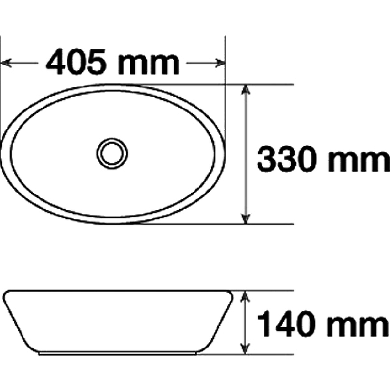 Раковина-чаша Mira 40 MR-8021B Черная от магазина ЛесКонПром.ру