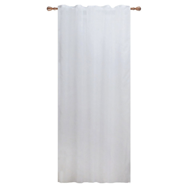 Штора-тюль вуаль 150х270 см белая от магазина ЛесКонПром.ру