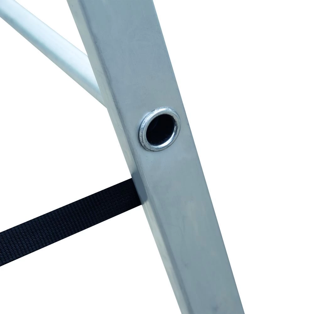 Стремянка алюминиевая с органайзером Новая Высота 7 ступеней (арт. 2115107) от магазина ЛесКонПром.ру