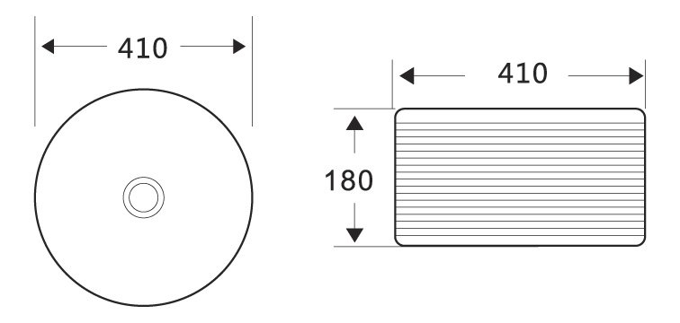 Раковина-чаша BelBagno 41 BB1420 Белая от магазина ЛесКонПром.ру
